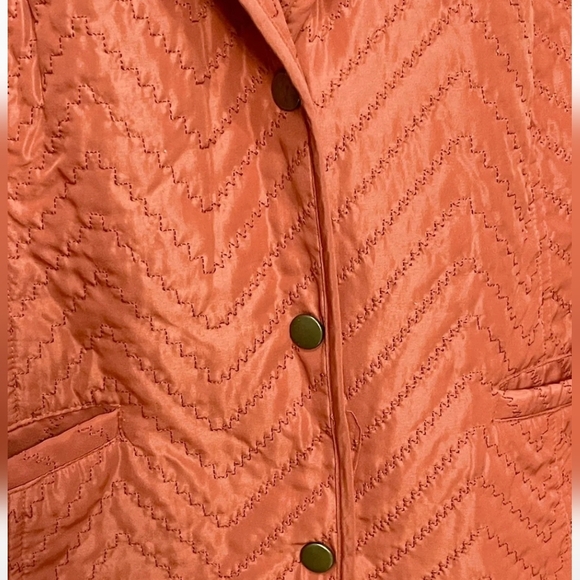 REQUIREMENTS Amber Orange Women’s Lightweight Jacket Size M - Picture 4 of 6